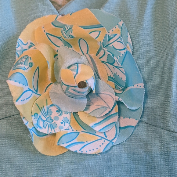 Lilly Pulitzer lined linen dress - Picture 2 of 4